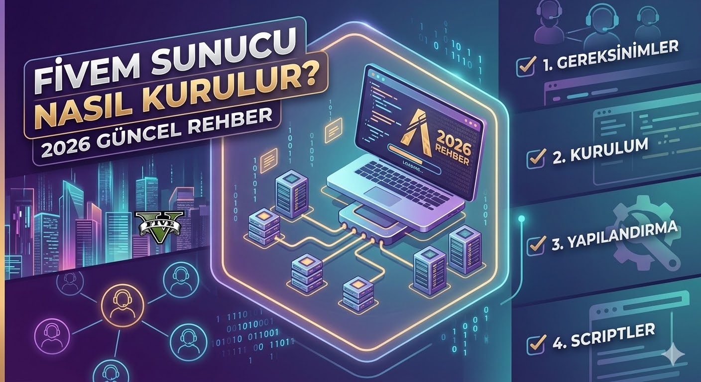 FiveM Sunucu Nasıl Kurulur